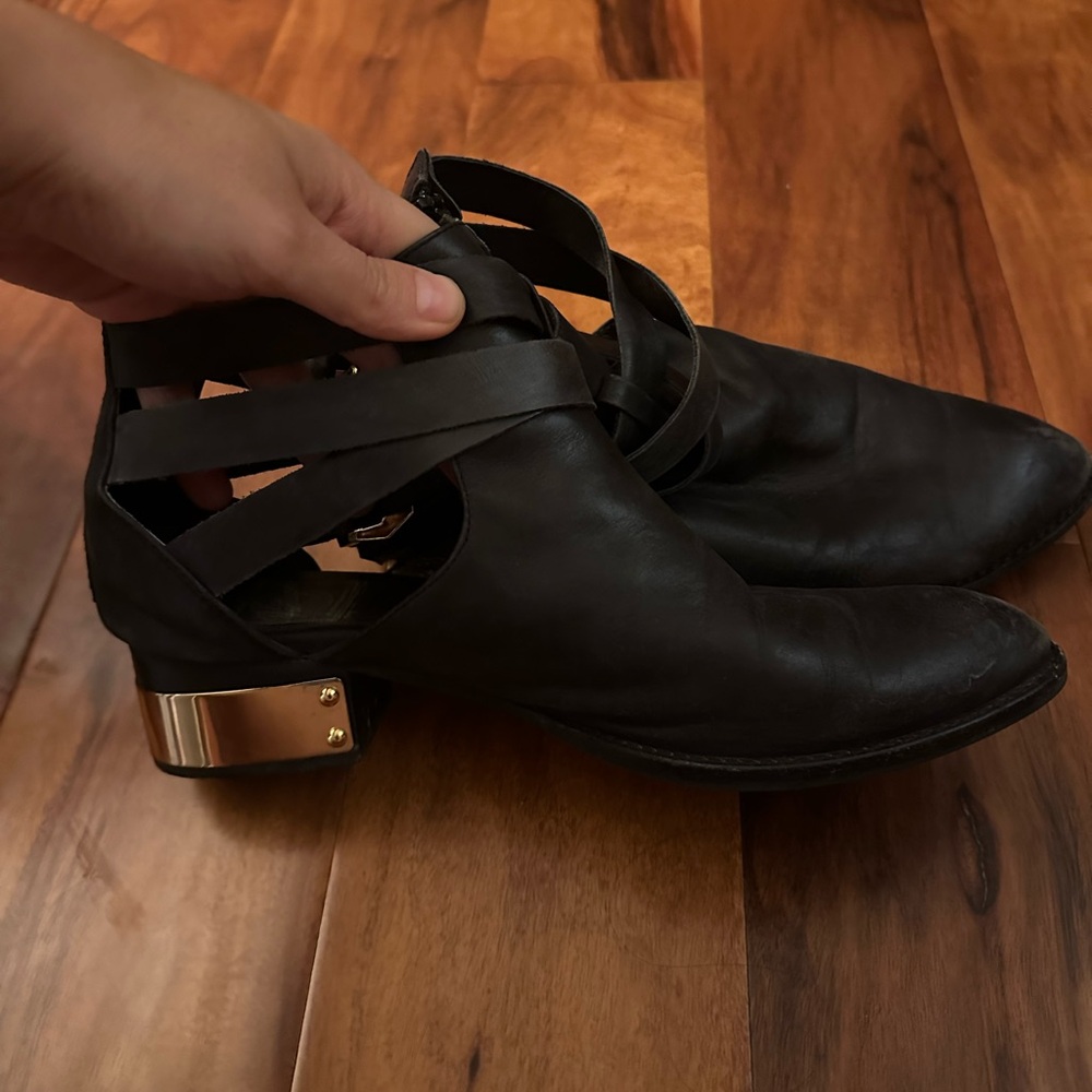 Black Jeffrey Campbell boots